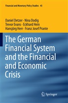 Danie Detzer, Daniel Detzer, Nin Dodig, Nina Dodig, Trevor Evans, Trevor et al Evans... - The German Financial System and the Financial and Economic Crisis