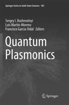 Sergey I. Bozhevolnyi, Francisco Garcia-Vidal, Lui Martin-Moreno, Luis Martin-Moreno - Quantum Plasmonics