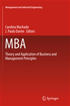 J. Paulo Davim, Carolin Machado, Carolina Machado, Paulo Davim, Paulo Davim - MBA