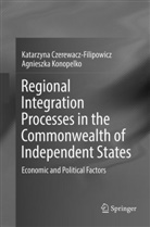 Katarzyn Czerewacz-Filipowicz, Katarzyna Czerewacz-Filipowicz, Agniesz Konopelko, Agnieszka Konopelko - Regional Integration Processes in the Commonwealth of Independent States