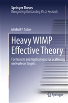 Mikhail P Solon, Mikhail P. Solon - Heavy WIMP Effective Theory