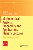 G Rodino, G Rodino, Ta Qian, Tao Qian, Luigi G. Rodino - Mathematical Analysis, Probability and Applications - Plenary Lectures