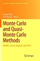 Ronal Cools, Ronald Cools, Nuyens, Nuyens, Dirk Nuyens - Monte Carlo and Quasi-Monte Carlo Methods