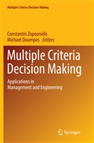 Doumpos, Doumpos, Michael Doumpos, Constanti Zopounidis, Constantin Zopounidis - Multiple Criteria Decision Making