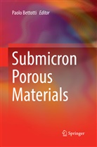 Paol Bettotti, Paolo Bettotti - Submicron Porous Materials