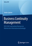 Stefan Spörrer - Business Continuity Management