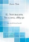 Società Siciliana di Scienze Naturali - IL Naturalista Siciliano, 1889-90