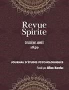 Allan Kardec - Revue Spirite (Année 1859 - deuxième année)