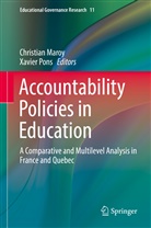 Christia Maroy, Christian Maroy, Pons, Pons, Xavier Pons - Accountability Policies in Education