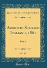 Deputazione Toscana Di Storia Patria - Archivio Storico Italiano, 1861, Vol. 13