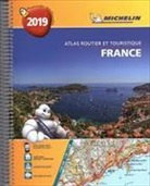 Atlas touristique, Manufacture française des pneumatiques Michelin, XXX - France 2019 : atlas routier et touristique = France 2019 : tourist and motoring atlas = France 2019 : Strassen- und R...