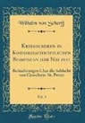 Wilhelm von Scherff - Kriegslehren in Kriegsgeschichtlichen Beispielen der Neuzeit, Vol. 3