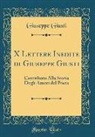 Giuseppe Giusti - X Lettere Inedite di Giuseppe Giusti