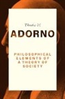 Theodor W Adorno, Theodor W. Adorno, Tw Adorno - Philosophical Elements of a Theory of Society