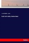 J. M. Barrie, James Matthew Barrie - Auld licht idylls, Better dead