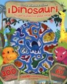 Kathryn Selbert - I dinosauri. Gioca attacca e colora. Con adesivi