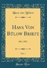 Hans von Bülow - Hans Von Bülow Briefe, Vol. 2