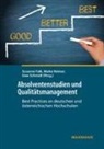 Susanne Falk, Maik Reimer, Maike Reimer, Uwe Schmidt - Absolventenstudien und Qualitätsmanagement