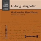 Ludwig Ganghofer, Aaron Josef Gang, Audiamo Hörbuch, Audiamo Hörbuch - Hochwürden Herr Pfarrer, 1 Audio-CD (Livre audio)