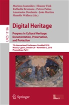 Rafaella Brumana, Raffaella Brumana, Raffaella Brumana et al, Anastasios Doulamis, Eleano Fink, Eleanor Fink... - Digital Heritage. Progress in Cultural Heritage: Documentation, Preservation, and Protection