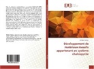 Meftah Tablaoui - Développement de matériaux massifs appartenant au système chalcopyrite