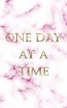 New Nomads Press - One Day at a Time: An Elegant Pink Marble Textured Personal Journal of Sobriety. Perfect Way to Keep Focus on Your Path to Recovery