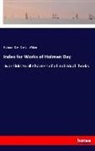 Holma Day, Holman Day, David Widger - Index for Works of Holman Day