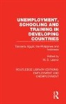 M. D. Leonor, M D Leonor, M. D. Leonor - Unemployment, Schooling and Training in Developing Countries