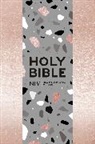 New International Version, New International Version - 0IV Pocket Rose Gold Terrazzo Soft-tone Bible with Zip
