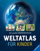 Andrea Schwendemann, Ralf Bitter, Jochen Windecker - Der große Ravensburger Weltatlas für Kinder