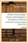 Charles Oberthür, Oberthur-C - Etudes d entomologie. faunes