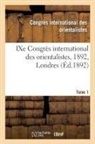 Jacques Buchetti, Congres des oriental, Congres Des Orientalistes, Congres Des Orientalistes - Ixe congres international des