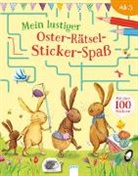Laura Hughes, Laura Hughes, Ina Luers - Mein lustiger Oster-Rätsel-Sticker-Spaß