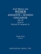 Carl Maria Von Weber, Richard W. Sargeant Jr. - Andante e rondo ongarese, Op.35