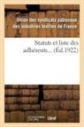 Usp - Statuts et liste des adherents...