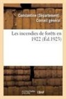 Constantine - Les incendies de forets en 1922