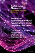 Ravinder Dahiya, Carlos Garcia Nunez, Carlos (University of Glasgow) Liu Garcia Nunez, Carlos García Núñez, Fengyuan Liu, Sheng Xu... - Integration Techniques for Micro;nanostructure Based Large Area - Electronic