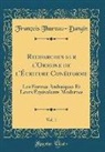 François Thureau-Dangin - Recherches sur l'Origine de l'Écriture Cunéiforme, Vol. 1