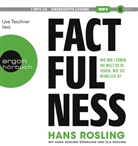 Hans Rosling, Uve Teschner - Factfulness, 1 Audio-CD, 1 MP3 (Hörbuch)