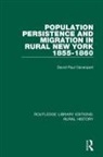 David Paul Davenport - Population Persistence and Migration in Rural New York, 1855-1860