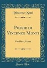 Vincenzo Monti - Poesie di Vincenzo Monti