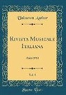 Unknown Author - Rivista Musicale Italiana, Vol. 8