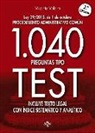 Vicente J. Valera Gómez de la Peña - 1040 preguntas tipo test : Ley 39-2015, de 1 de octubre, del procedimiento administrativo común