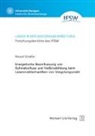 Marcel Schäfer - Laser in der Materialbearbeitung - 93: Energetische Beeinflussung von Schmelzefluss und Heißrissbildung beim Laserstrahlschweißen von Vergütungsstahl