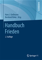 Hans J. Gießmann, Han J Giessmann, Hans J Giessmann, Rinke, Rinke, Bernhard Rinke - Handbuch Frieden