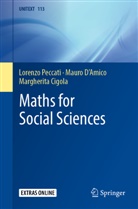 Margherita Cigola, Maur D'Amico, Mauro D'Amico, Lorenz Peccati, Lorenzo Peccati - Maths for Social Sciences