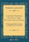 Hospital de San Pedro - Compendio Histórico, y Novena de Maria Santisima Nuestra Señora