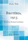 J. S. Tavares - Brotéria, 1913, Vol. 11