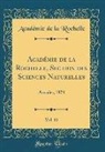 Académie de la Rochelle - Académie de la Rochelle, Section des Sciences Naturelles, Vol. 11