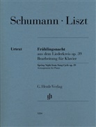 Franz Liszt, Robert Schumann, Annette Oppermann - Franz Liszt - Frühlingsnacht aus dem Liederkreis op. 39 (Robert Schumann)